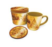 Pyramid International Legend of Zelda Gift Set with Mug and Coaster in Reusable Gift Tin - Official Merchandise