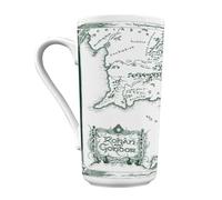 Pyramid International The Lord of The Rings Grande Mug - 'White Map' Minimalist Fantasy Art Style - 20oz / 570ml - One Size