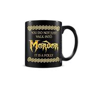 Pyramid International The Lord of The Rings (Walk Into Mordor) Black Mug - 10Oz / 315Ml Ceramic Mug - One Size