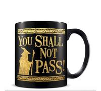 Pyramid International The Lord of The Rings (You Shall Not Pass) Black Mug - 10Oz / 315Ml Ceramic Mug - One Size