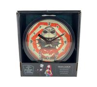 The Nightmare Before Christmas Alarm Clock (Jack Skellington Design) 12cm Diameter - Official Merchandise