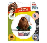 Pyramid International The Secret Life of Pets (Alpha) Vinyl Stickers, Paper, Multi-Colour, 10 x 12.5 x 1.3 cm