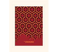Pyramid International The Shining (Carpet) -Mounted Print Memorabilia 30 x 40cm, Paper, Multicoloured, 30 x 40 x 1.3 cm