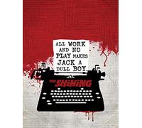 Pyramid International The Shining (Typewriter) -Canvas Print 60 x 80cm, Wood, Multicolour, 60 x 80 x 1.3 cm
