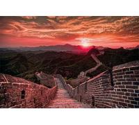 Pyramid International The Wall of China (Sunset) Maxi Poster, Multi Coloured, 61 x 91.5cm