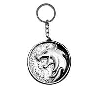 Pyramid International The Witcher Keyring (The Wolf Design) 3D Metal 4.5 x 6cm - Official Merchandise