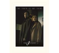 Pyramid International The X-Files The Truth Is Out There Mounted Print Memorabilia, Multi-Colour, 30 x 40 x 1.3 cm