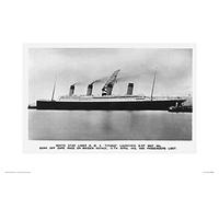 Pyramid International TITANIC 1" Mounted Print Memorabilia, Multi-Colour, 30 x 40 x 1.3 cm