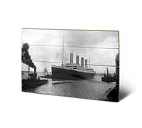 Pyramid International Titanic 4 Wood Print, Multi-Colour, 40 x 59 cm