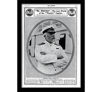 Pyramid International "Titanic (8)" Framed Print Memorabilia, Multi-Colour, 30 x 40 cm