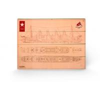 Pyramid International Titanic 9 Wood Print, Multi-Colour, 40 x 59 cm