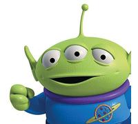 Pyramid International "Toy Story Alien Canvas Print, Multi-Colour, 60 x 60 x 1.3 cm