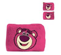 Pyramid International Toy Story Lotso Faces Fuzzy Pencil Case, Soft Plush Stationery Pouch for School or Office, One Size