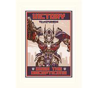 Pyramid International Transformers The Last Knight (Victory) -Mounted Print Memorabilia 30 x 40cm, Paper, Multicoloured, 30 x 40 x 1.3 cm