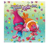 Pyramid International Trolls Have A Good Hair Day Canvas Print, Multi-Colour, 40 x 40 cm
