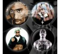 Pyramid International - Tupac Shakur pack 4 badges 2Pac