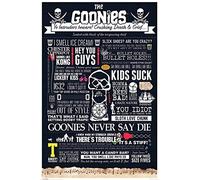 Pyramid International "Typographic The Goonies Maxi Poster, Multi-Colour, 61 x 91.5 x 1.3 cm
