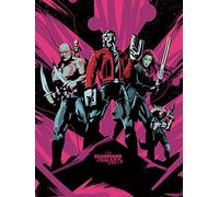 Pyramid International "Unite Guardians Of The Galaxy Volume 2" Canvas Print, Multi-Colour, 60 x 80 x 1.3 cm