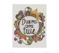 Pyramid International Valentina Ramos (Dreams Come True) -Art Print 40 x 50cm, Paper, Multicoloured, 40 x 50 x 1.3 cm