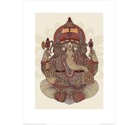 Pyramid International Valentina Ramos (Ganesha) -Art Print 30 x 40cm, Paper, Multicoloured, 30 x 40 x 1.3 cm