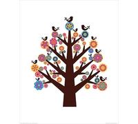 Pyramid International Valentina Ramos (Tree of Flowers) -Art Print 40 x 50cm, Paper, Multicoloured, 40 x 50 x 1.3 cm