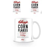 Pyramid International "Vintage Kellogg's (Corn Flakes Vintage)" Official Boxed Ceramic Coffee/Tea Mug, Multi-Colour, 11 oz/315 ml