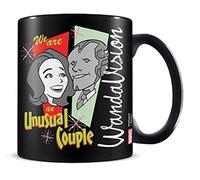 Pyramid International Wandavision Mug in Presentation Gift Box (Unusual Couple Design) 11oz Ceramic Mug - Official Merchandise, MGB26650, Black