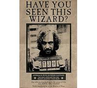 Pyramid International "Wanted Sirius Black Harry Potter" Maxi Poster, Multi-Colour, 61 x 91.5 x 1.3 cm