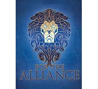 Pyramid International Warcraft The Alliance Cracked Canvas Print, Cotton, Multi-Colour, 1.8 x 30 x 40 cm