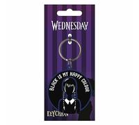 Pyramid International Wednesday, Black Is My Happy Colour Keychain