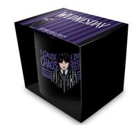 Pyramid International Wednesday Season 2 (Chaos) Premium Ceramic Black Pod Mug 11oz / 315ml - Addams Family Inspired Coffee Cup