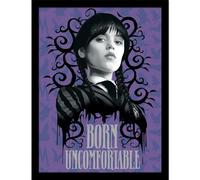 Pyramid International Wednesday Season 2 (Uncomfortable) 30cm x 40cm Framed Collector Print One Size