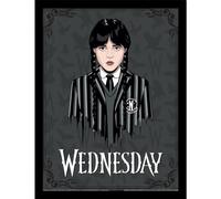 Pyramid International Wednesday Season 2 (Wednesday) 30cm x 40cm Framed Collector Print One Size