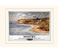 Pyramid International Whitby 2" Mounted Print Memorabilia, Multi-Colour, 30 x 40 x 1.3 cm