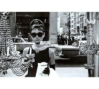 Pyramid International "Window Audrey Hepburn" Maxi Poster, Multi-Colour, 61 x 91.5 x 1.3 cm