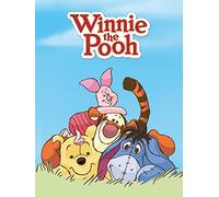 Pyramid International "Winnie The Pooh Characters Canvas Print, Multi-Colour, 30 x 40 x 1.3 cm