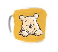 Pyramid International Winnie the Pooh Mug, Furry Hot Chocolate Mug, 440ml, Official Licensed Merchandise