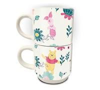 Pyramid International Winnie The Pooh Mugs Set of 2 Ceramic Stacking Mugs (Friends Forever Design) - Official Merchandise, GP85867, Nc