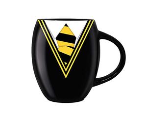 Pyramid International Wizarding World MGO25714 Harry Potter Oval Ceramic Mug with Hufflepuff Uniform in Presentation Box - Official Merchandise