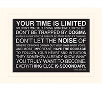 Pyramid International Your Time Is Limited Mounted Print Memorabilia, Multi-Colour, 30 x 40 x 1.3 cm