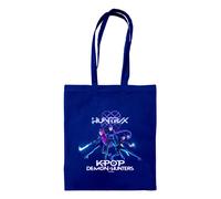 Pyramid International Tote Bag K-POP DEMON HUNTERS (TRIO) Reusable Eco-Friendly Navy Blue