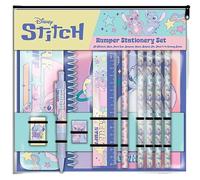 Pyramid Lilo & Stitch Planetary Themed A5 Bumper Stationery Set, Includes Pens, Pencils, Sharpener, Ruler, Eraser & Notepad, Official Licensed Merchandise, One Size