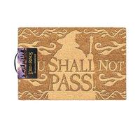 Pyramid Lord Of The Rings You Shall Not Pass Embossed Doormat