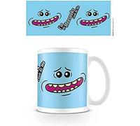Pyramid MG24858 Rick and Morty Mr Meeseeks Face Coffee Mug, Porcelain, Multi-Col