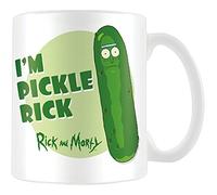 Pyramid MG24862 Morty Pickle Rick Coffee Mug, Porcelain, Multi-Colour,300ml