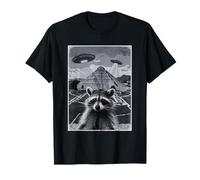 Pyramid Mythology Extraterrestrial Psychedelic UFO T-Shirt