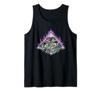 Pyramid Mythology Extraterrestrial Psychedelic UFO Tank Top