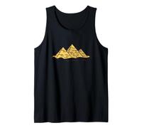 Pyramid Mythology Extraterrestrial Psychedelic UFO Tank Top