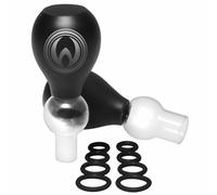 Pyramid Nipple Amplifier Enlargement Suckers Bulb Pump Set Erect O Ring Bands