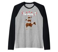Pyramid of Horses, are You Coming? Raglan Baseball Tee